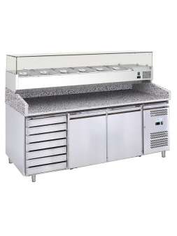 Холодильный стол для пиццы Forcold G-PZ2610TN-FC